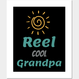 reel cool grandpa Posters and Art